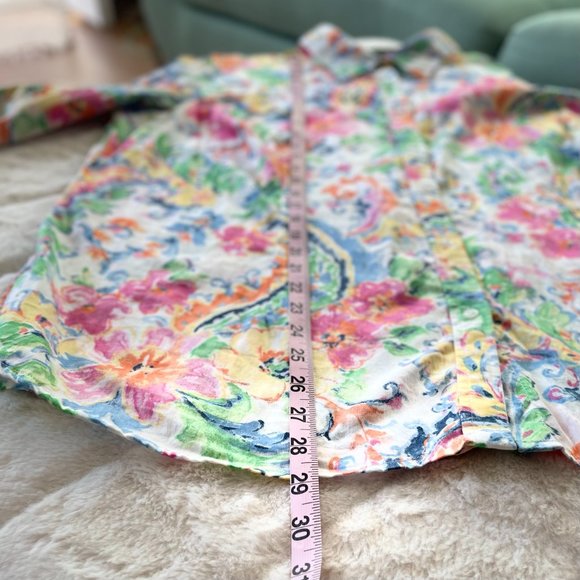 Floral Slim-Fit Button-Up - Picture 5 of 7